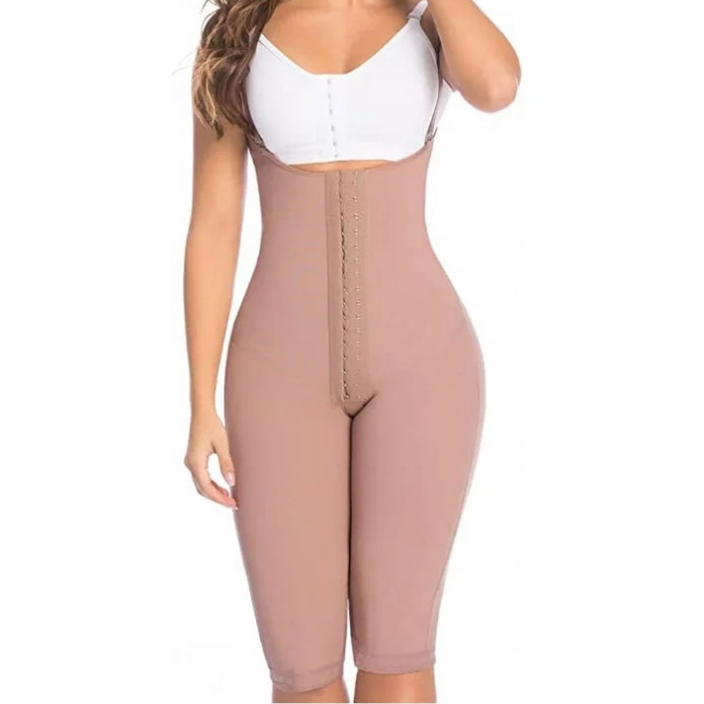 Fajate Fajas Post Surgery Tan Girdle Colombian Size 2XL